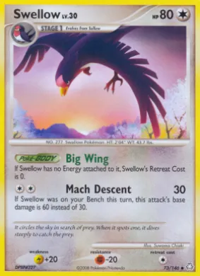 Swellow (LA 73) Legends Awakened