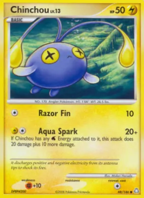 Chinchou (LA 88) Legends Awakened