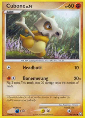 Cubone (LA 90) Legends Awakened
