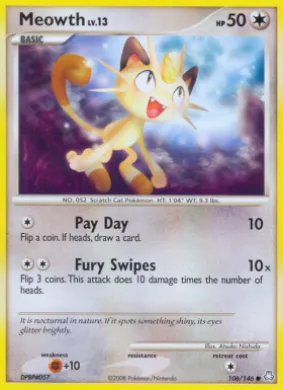Meowth (LA 106) Legends Awakened