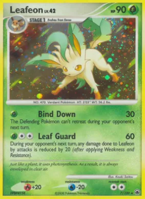 Leafeon (MD 7) Majestic Dawn