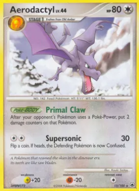 Aerodactyl (MD 15) Majestic Dawn