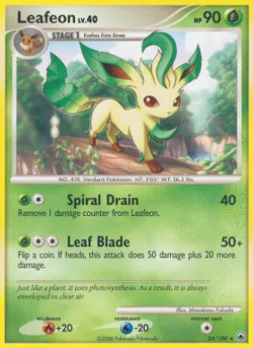 Leafeon (MD 24) Majestic Dawn