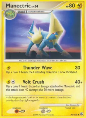 Manectric (MD 40) Majestic Dawn