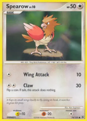 Spearow (MD 74) Majestic Dawn