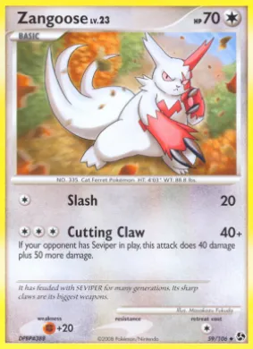 Zangoose (GE 59) Great Encounters