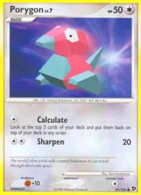 Porygon (GE 81) Great Encounters