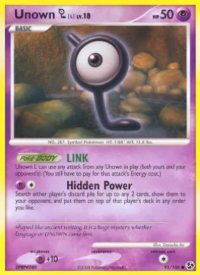 Unown [L] (GE 91) Great Encounters