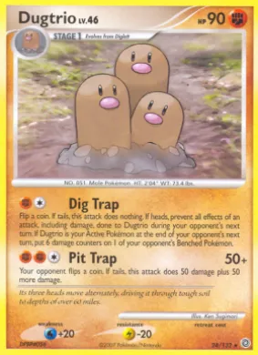 Dugtrio (SW 24) Secret Wonders