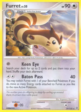 Furret (SW 27) Secret Wonders