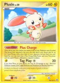 Plusle (SW 36) Secret Wonders