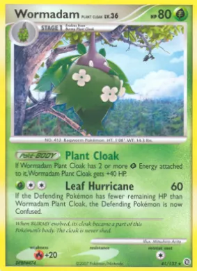 Wormadam Plant Cloak (SW 41) Secret Wonders