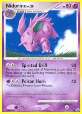 Nidorino (SW 57) Secret Wonders