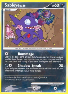 Sableye (SW 63) Secret Wonders