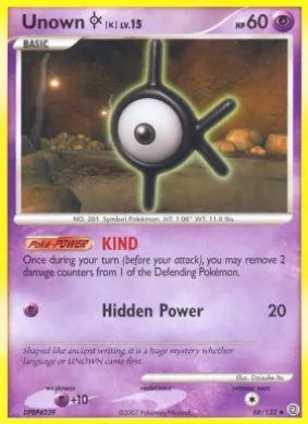 Unown [K] (SW 68) Secret Wonders