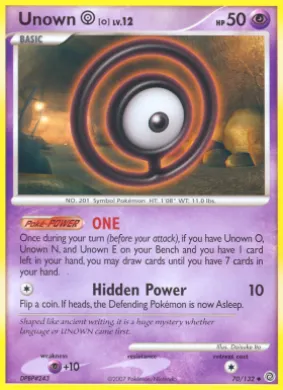 Unown [O] (SW 70) Secret Wonders