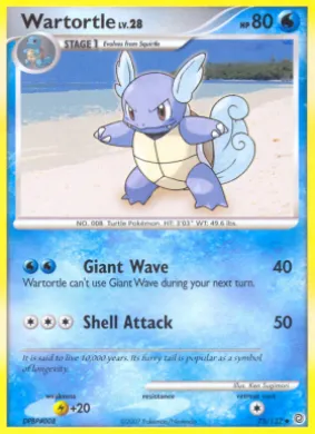 Wartortle (SW 75) Secret Wonders