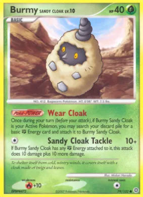 Burmy Sandy Cloak (SW 79) Secret Wonders
