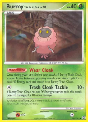 Burmy Trash Cloak (SW 80) Secret Wonders