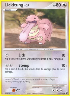 Lickitung (SW 91) Secret Wonders
