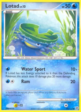 Lotad (SW 92) Secret Wonders