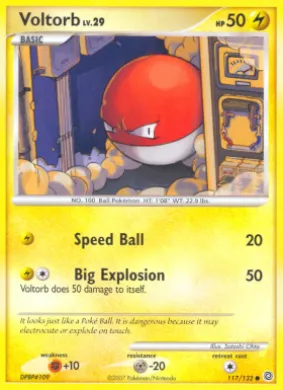 Voltorb (SW 117) Secret Wonders