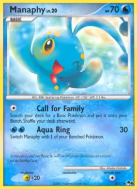 Manaphy ( 3) POP Series 6