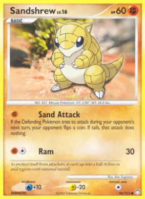 Sandshrew (MT 96) Mysterious Treasures