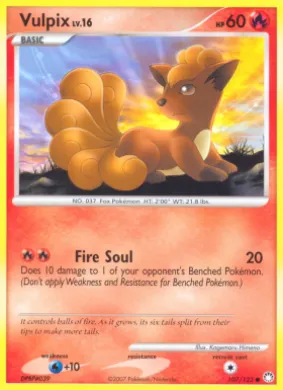 Vulpix (MT 107) Mysterious Treasures