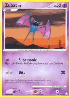 Zubat (MT 108) Mysterious Treasures