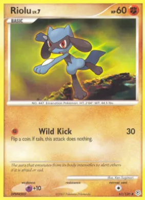 Riolu (DP 61) Diamond & Pearl