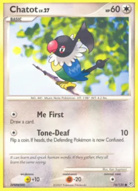 Chatot (DP 74) Diamond & Pearl
