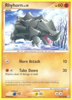 Rhyhorn (DP 95) Diamond & Pearl