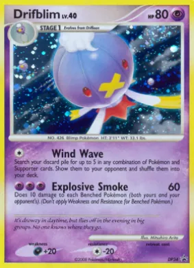 Drifblim (PR-DPP DP34) DP Black Star Promos