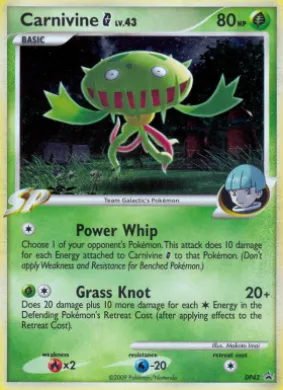 Carnivine G (PR-DPP DP42) DP Black Star Promos