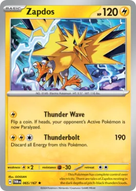 Zapdos (TWM 65) Twilight Masquerade