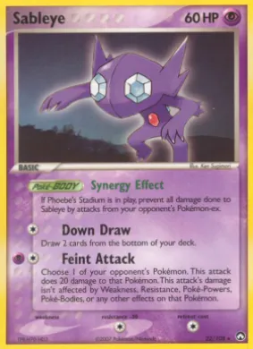 Sableye (PK 22) EX Power Keepers