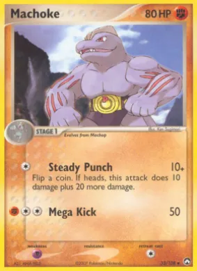 Machoke (PK 33) EX Power Keepers