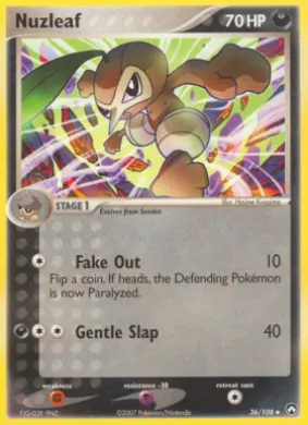 Nuzleaf (PK 36) EX Power Keepers