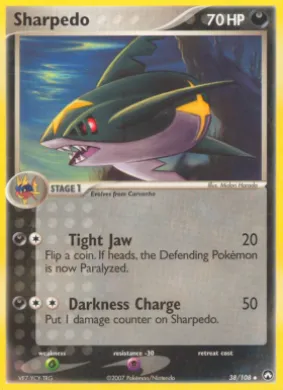 Sharpedo (PK 38) EX Power Keepers