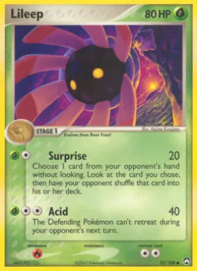 Lileep (PK 52) EX Power Keepers