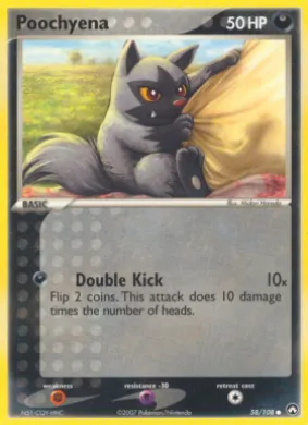 Poochyena (PK 58) EX Power Keepers