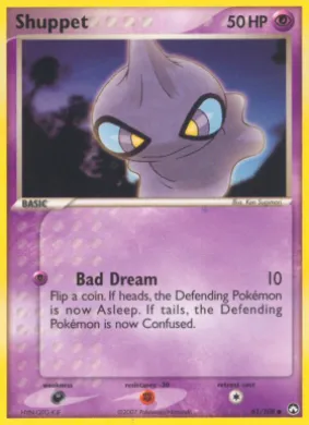 Shuppet (PK 61) EX Power Keepers