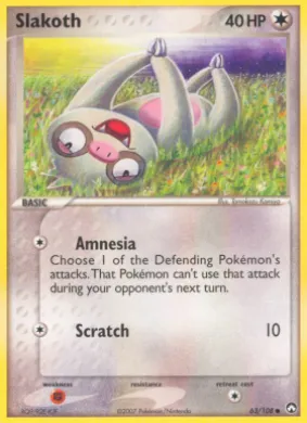 Slakoth (PK 63) EX Power Keepers