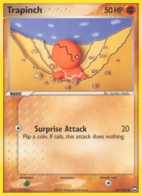 Trapinch (PK 68) EX Power Keepers