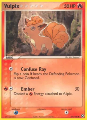 Vulpix (PK 69) EX Power Keepers