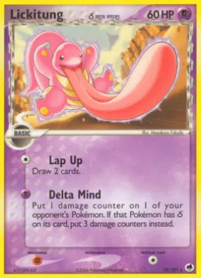 Lickitung δ (DF 19) EX Dragon Frontiers