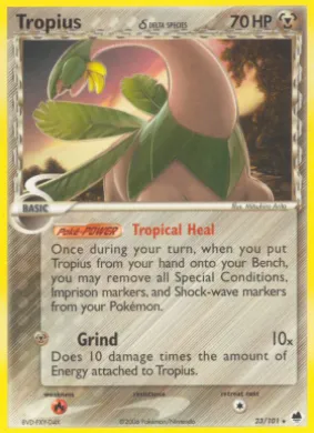 Tropius δ (DF 23) EX Dragon Frontiers