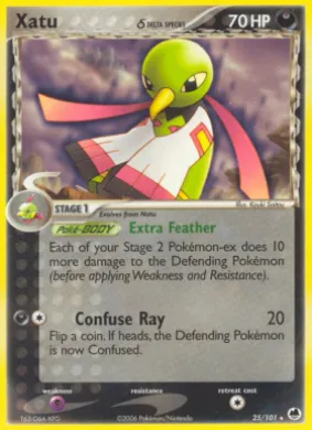 Xatu δ (DF 25) EX Dragon Frontiers