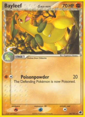 Bayleef δ (DF 26) EX Dragon Frontiers